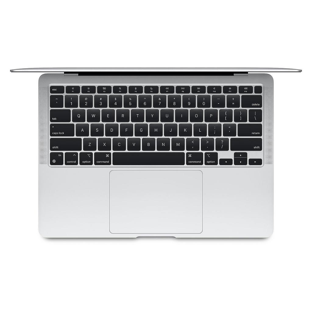 Voir photo 2 de MacBook Air 13"" (2020) - Apple M1 avec CPU 8 cœurs et GPU 7 cœurs - 8Go RAM - SSD 256Go - Écran standard - QWERTY - Suédois | Dero MacBook Air 13"" (2020) - Apple M1 avec CPU 8 cœurs et GPU 7 cœurs - 8Go RAM - SSD 256Go - Écran standard - QWERTY - Suédois Reconditionné Apple reconditionné photo 2 | Dero