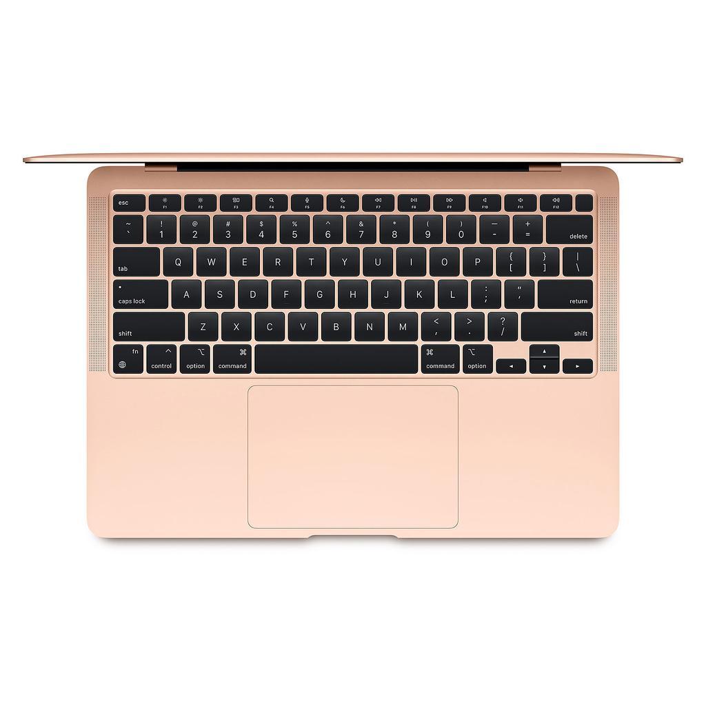 Voir photo 2 de MacBook Air 13"" (2020) - Apple M1 avec CPU 8 cœurs et GPU 7 cœurs - 8Go RAM - SSD 256Go - Écran standard - QWERTY - Suédois | Dero MacBook Air 13"" (2020) - Apple M1 avec CPU 8 cœurs et GPU 7 cœurs - 8Go RAM - SSD 256Go - Écran standard - QWERTY - Suédois Reconditionné Apple reconditionné photo 2 | Dero