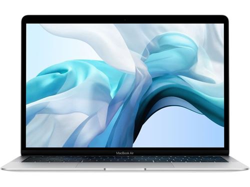 MacBook Air 13 i5 1,6 Ghz 16 Go RAM 256 Go SSD Argent 2019 - Reconditionné État correct N/A reconditionné disponible sur Fnac