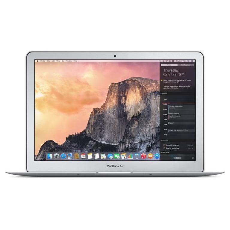 MacBook Air Core i5 (2015) 13', 128 Go 2 cœurs 4 Go HD Graphics 6000, Gris sidéral - AZERTY - Bon état Bon état Apple reconditionné disponible sur Pixmania