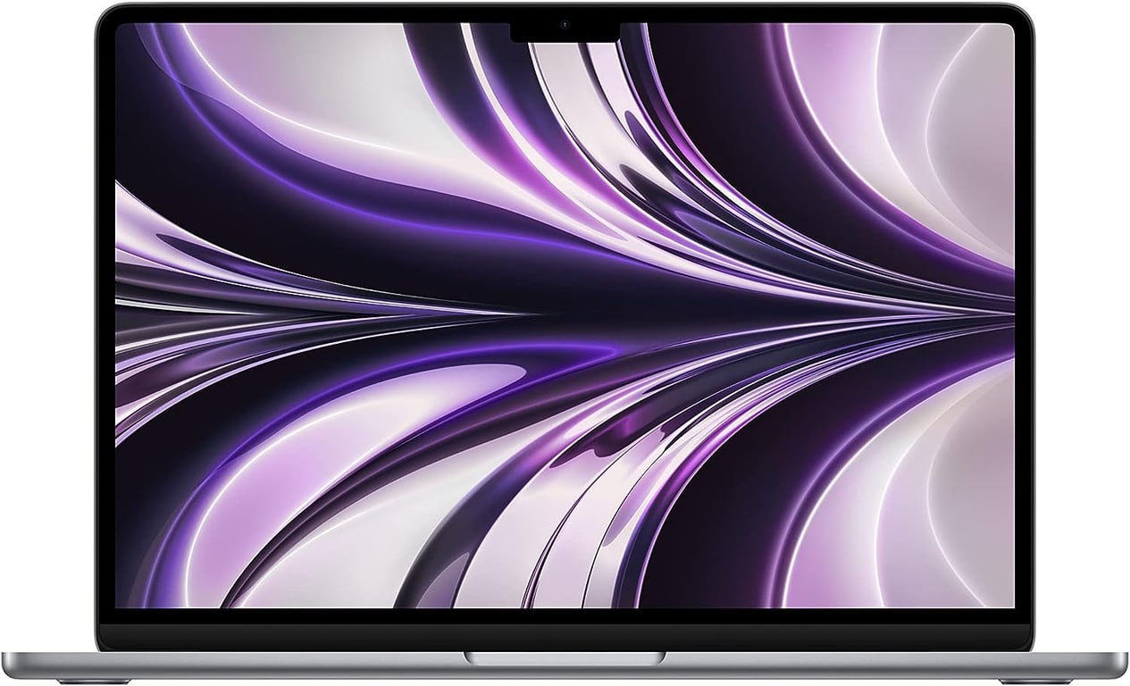 MacBook Air M2 (2022) 13', 256 Go 16 Go Apple GPU 8, Gris sidéral - AZERTY - Très bon état Très bon état Apple reconditionné disponible sur Pixmania