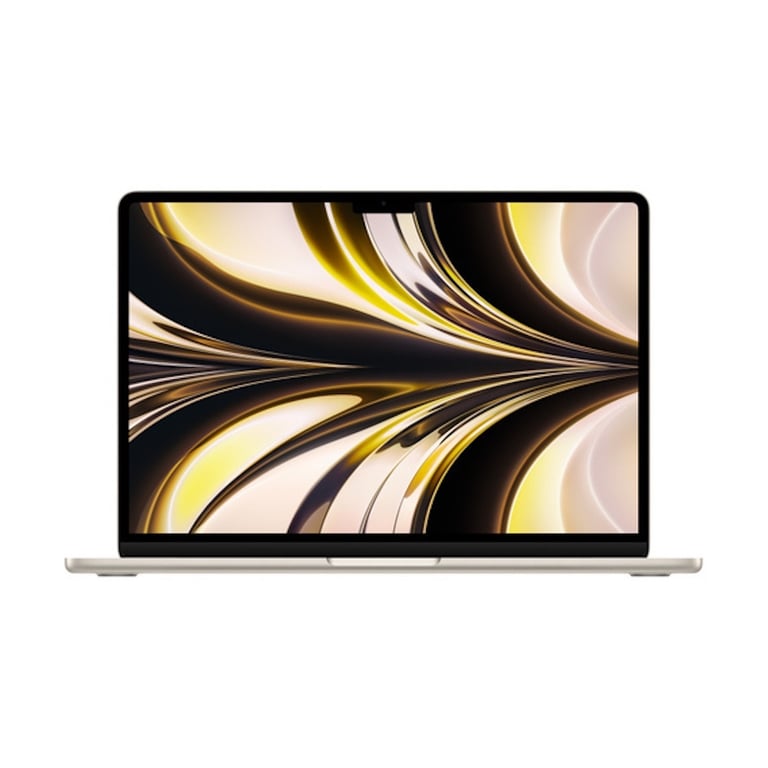 MacBook Air M2 (2022) 13', 256 Go 8 cœurs 16 Go Apple GPU 8, Lumière stellaire - QWERTY - Italien - Bon état Bon état Apple reconditionné disponible sur Pixmania