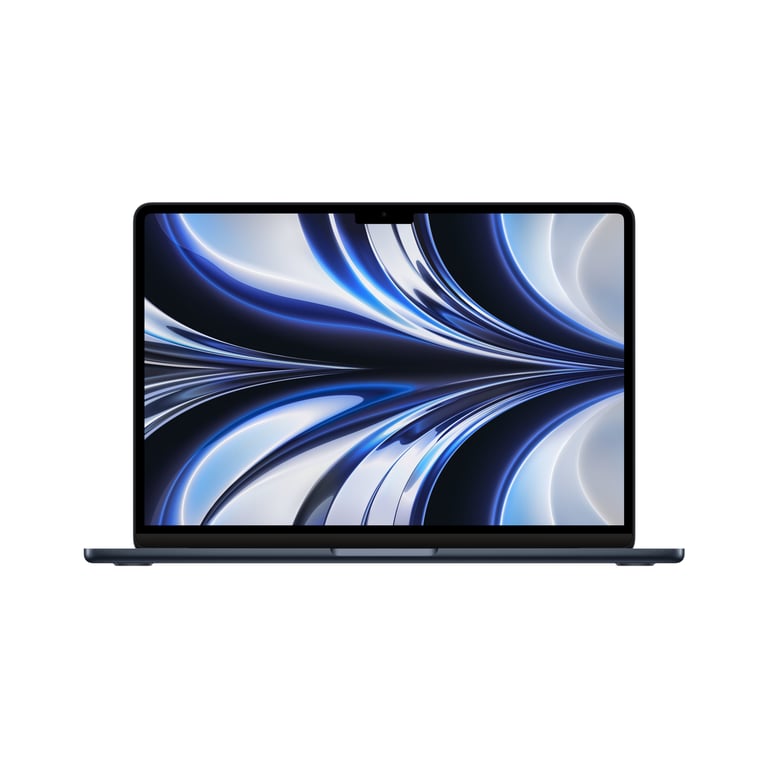 MacBook Air M2 (2022) 13', 256 Go 8 cœurs 8 Go Apple GPU 8, Minuit - QWERTY Portugais - Bon état Bon état Apple reconditionné disponible sur Pixmania