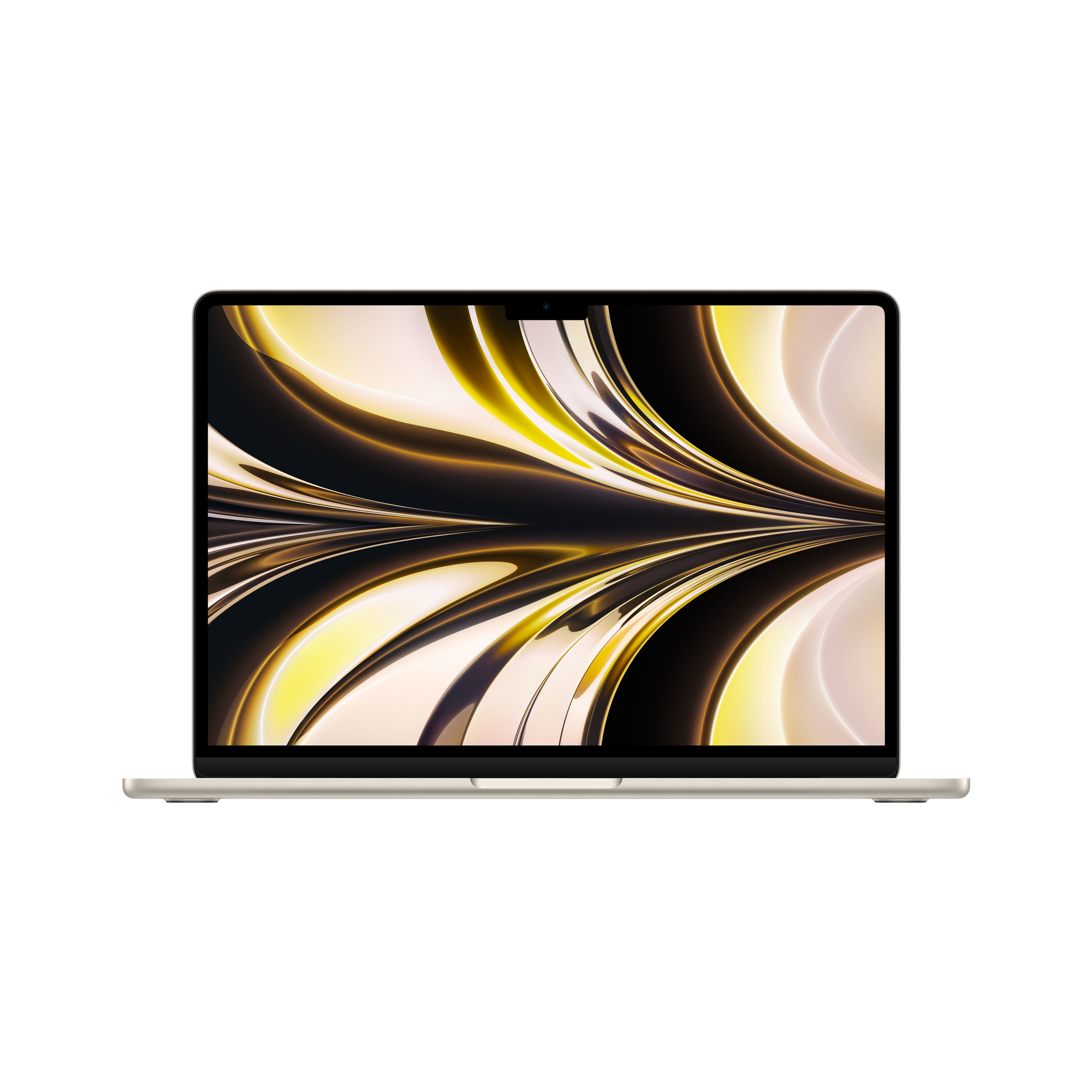 MacBook Air M2 (2022) 13.6', 3.5 GHz 256 Go 8 Go Apple GPU 8, Lumière stellaire - QWERTY - Anglais, Italien - Excellent état Parfait état Apple reconditionné disponible sur Pixmania