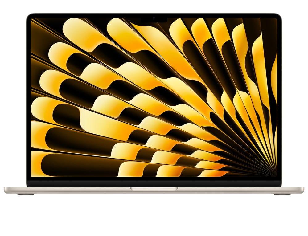 MacBook Air M2 (2023) 15', 256 Go 8 cœurs 8 Go Apple GPU 10, Lumière stellaire - QWERTY - Italien - Bon état Bon état Apple reconditionné disponible sur Pixmania