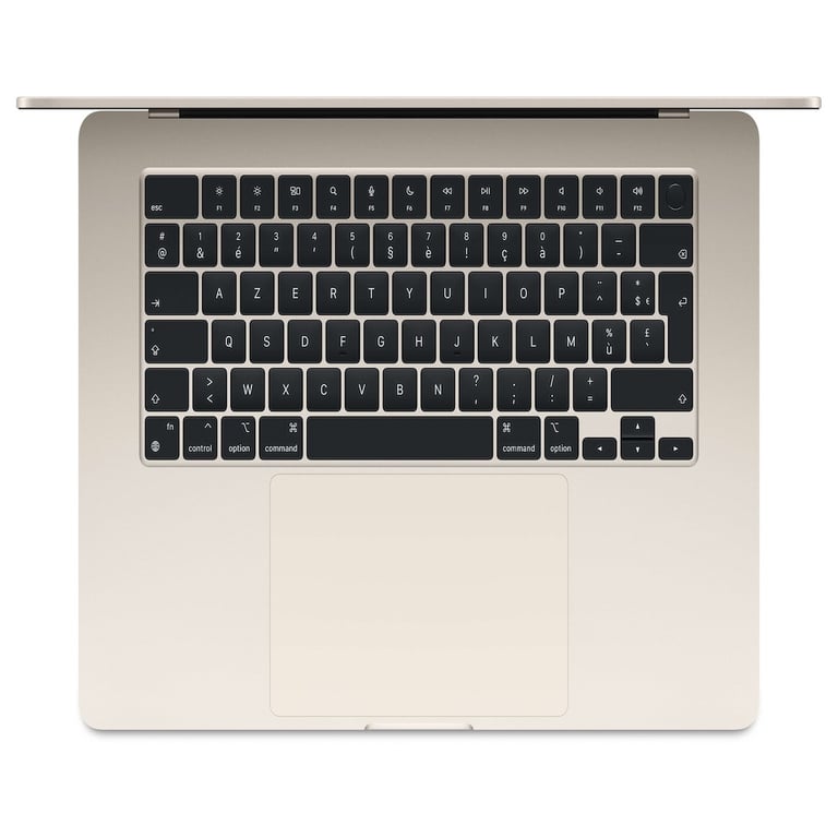 MacBook Air M2 (2023) 15', 512 Go 8 cœurs 8 Go Apple GPU 10, Lumière stellaire - QWERTY - Italien - Très bon état Très bon état Apple reconditionné photo 3 | Dero