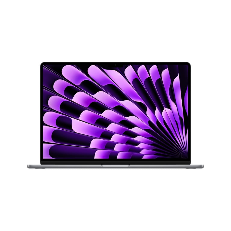 MacBook Air M3 (2024) 15', 512 Go 8 cœurs 16 Go Apple GPU 10, Gris sidéral - AZERTY - Bon état Bon état Apple reconditionné disponible sur Pixmania