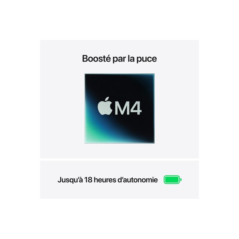 MacBook Air M4 (2025) 15', 512 Go 10 cœurs 16 Go Apple GPU 10, Minuit - AZERTY - Excellent état Parfait état Apple reconditionné photo 3 | Dero