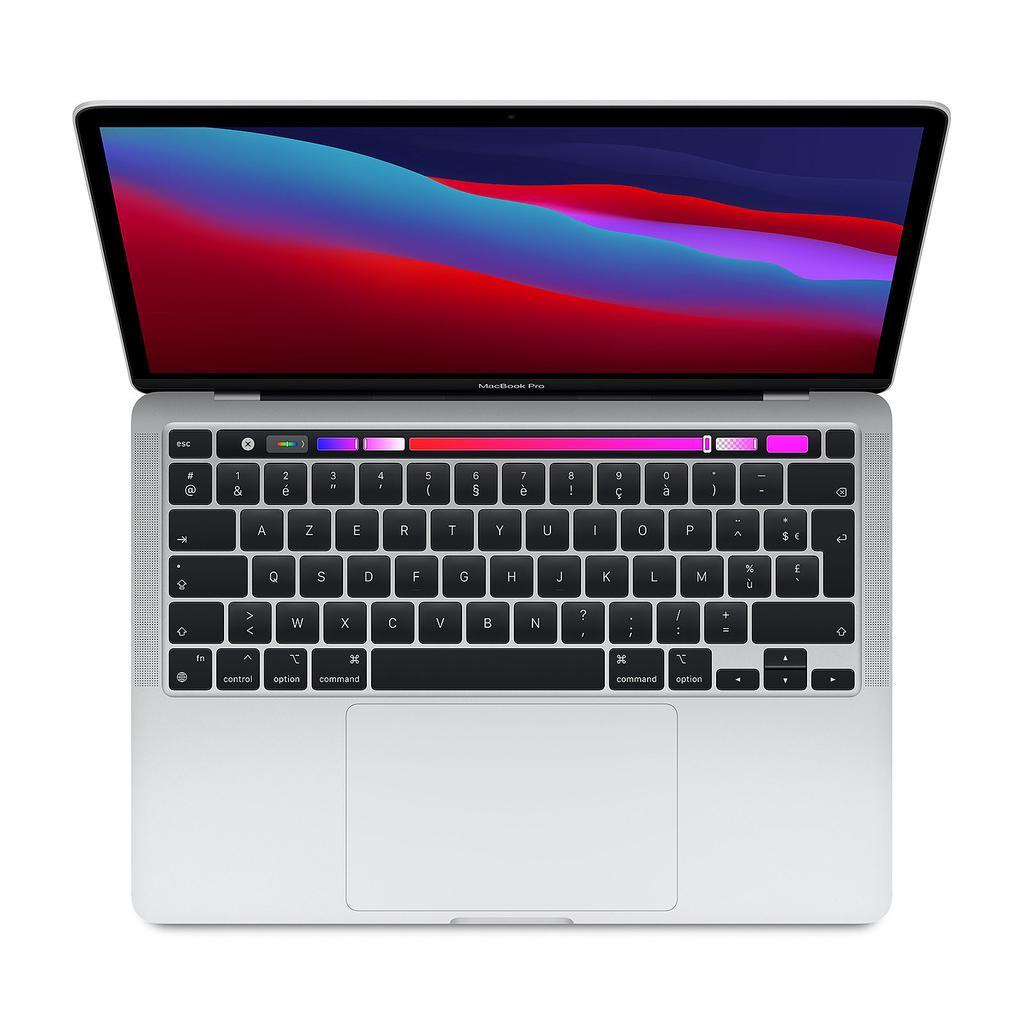 Voir photo 2 de MacBook Pro 13"" (2020) - Apple M1 avec CPU 8 cœurs et GPU 8 cœurs - 8Go RAM - SSD 512Go - Écran standard - AZERTY - Français | Dero MacBook Pro 13"" (2020) - Apple M1 avec CPU 8 cœurs et GPU 8 cœurs - 8Go RAM - SSD 512Go - Écran standard - AZERTY - Français Reconditionné Apple reconditionné photo 2 | Dero