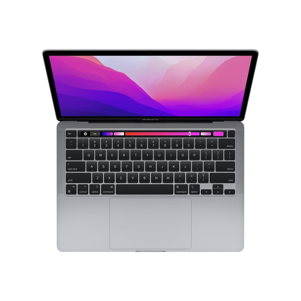 Voir photo 2 de MacBook Pro 13"" (2022) - Apple M2 avec CPU 8 cœurs et GPU 10 cœurs - 24Go RAM - SSD 1000Go - Écran standard - QWERTY - Italien | Dero MacBook Pro 13"" (2022) - Apple M2 avec CPU 8 cœurs et GPU 10 cœurs - 24Go RAM - SSD 1000Go - Écran standard - QWERTY - Italien Reconditionné Apple reconditionné photo 2 | Dero