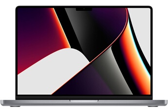 MacBook Pro 14' 1 To SSD 16 Go RAM Puce M1 PRO CPU 10 cours GPU 16 cours Gris sidéral Fin 2021 État correct Apple reconditionné disponible sur Darty
