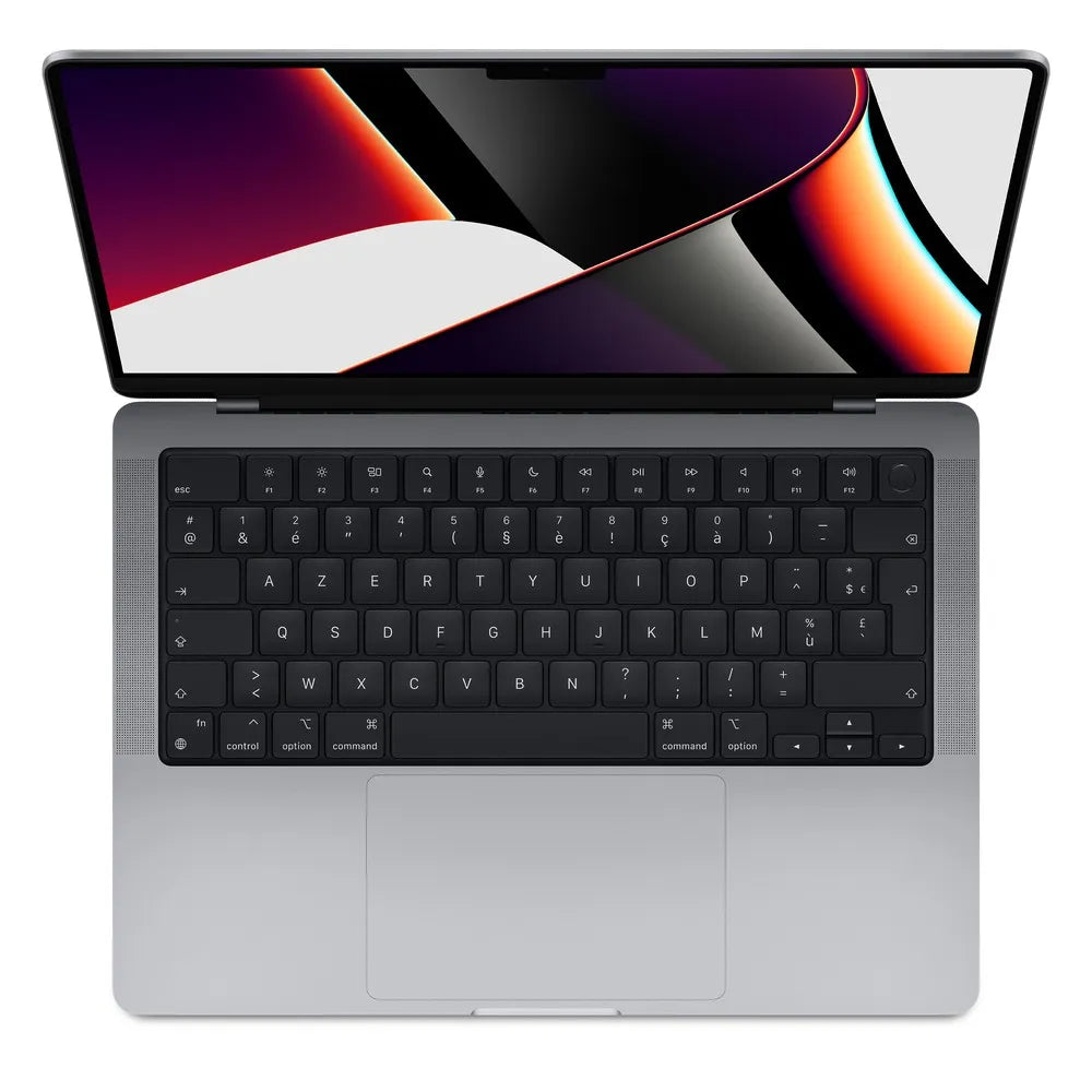 MacBook Pro 14" 2021 - Apple M1 Pro 3,2Ghz - 8 - 16Go Unifiée - 512Go SSD - Apple GPU 14 - Gris Sidéral - macOS - AZERTY Reconditionné Apple reconditionné disponible sur QuelBonPlan