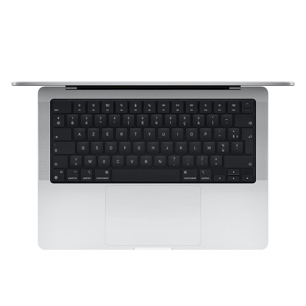 Voir photo 2 de MacBook Pro 14"" (2021) - Apple M1 Pro avec CPU 8 cœurs et GPU 14 cœurs - 16Go RAM - SSD 512Go - Écran standard - QWERTY - Néerlandais | Dero MacBook Pro 14"" (2021) - Apple M1 Pro avec CPU 8 cœurs et GPU 14 cœurs - 16Go RAM - SSD 512Go - Écran standard - QWERTY - Néerlandais Reconditionné Apple reconditionné photo 2 | Dero