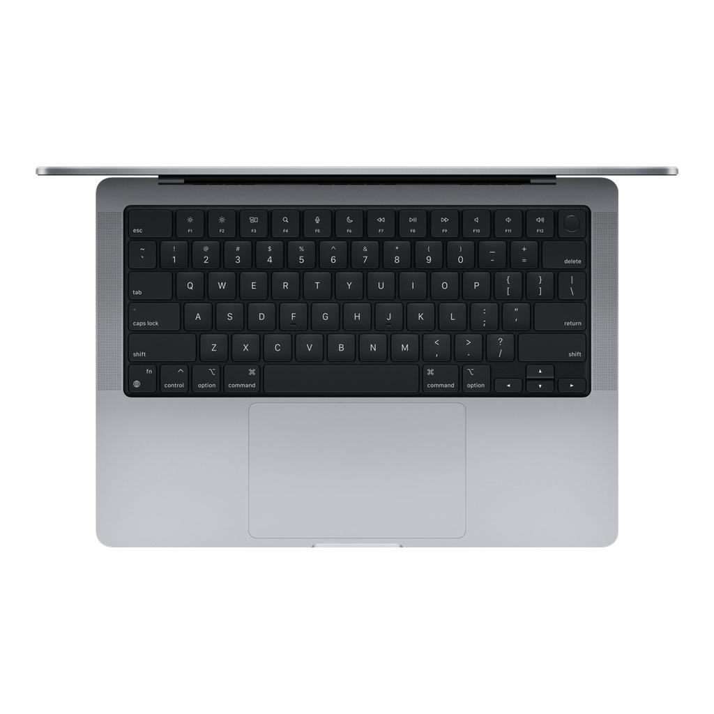 Voir photo 2 de MacBook Pro 14"" (2023) - Apple M2 Max avec CPU 12 cœurs et GPU 30 cœurs - 64Go RAM - SSD 1000Go - Écran standard - QWERTY - Anglais | Dero MacBook Pro 14"" (2023) - Apple M2 Max avec CPU 12 cœurs et GPU 30 cœurs - 64Go RAM - SSD 1000Go - Écran standard - QWERTY - Anglais Reconditionné Apple reconditionné photo 2 | Dero