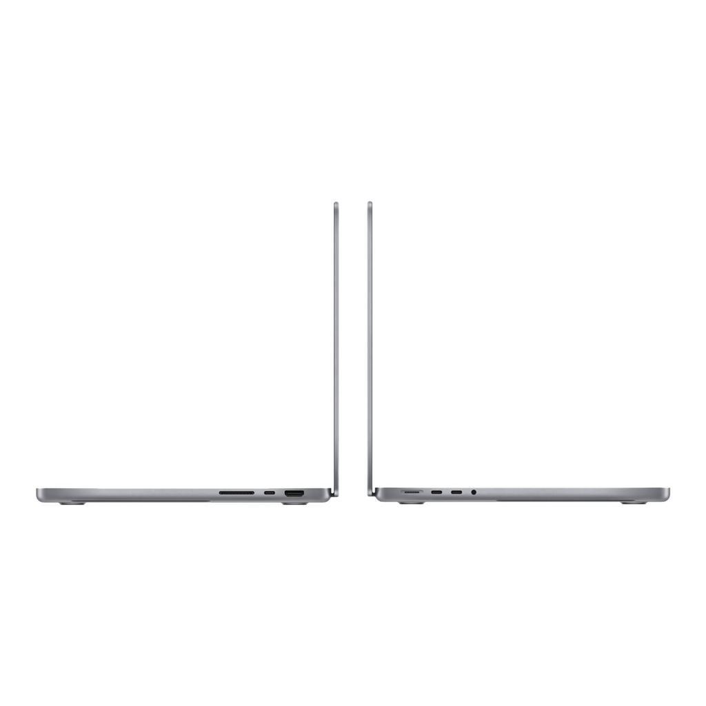 Voir photo 4 de MacBook Pro 14"" (2023) - Apple M2 Max avec CPU 12 cœurs et GPU 30 cœurs - 64Go RAM - SSD 1000Go - Écran standard - QWERTY - Anglais | Dero MacBook Pro 14"" (2023) - Apple M2 Max avec CPU 12 cœurs et GPU 30 cœurs - 64Go RAM - SSD 1000Go - Écran standard - QWERTY - Anglais Reconditionné Apple reconditionné photo 4 | Dero