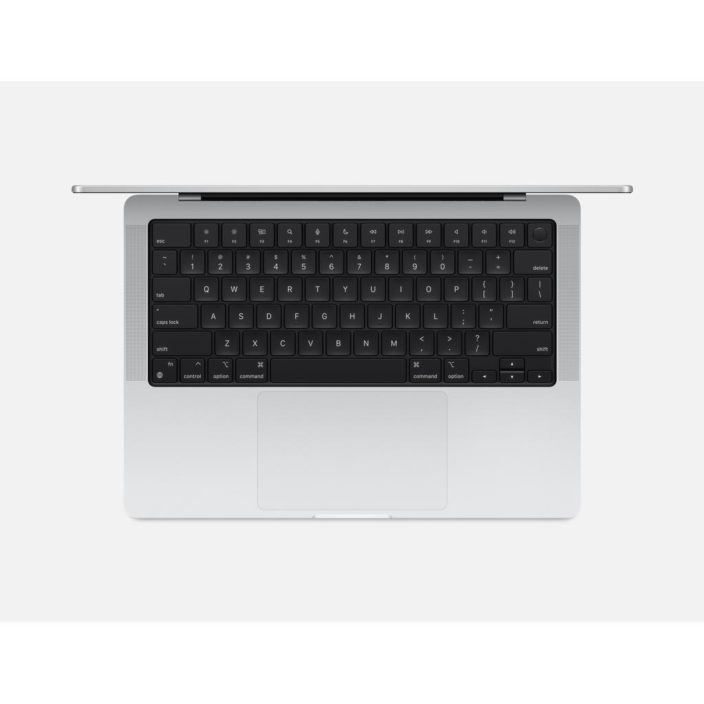 Voir photo 2 de MacBook Pro 14"" (2023) - Apple M2 Pro avec CPU 12 cœurs et GPU 19 cœurs - 16Go RAM - SSD 1000Go - Écran standard - QWERTY - Suédois | Dero MacBook Pro 14"" (2023) - Apple M2 Pro avec CPU 12 cœurs et GPU 19 cœurs - 16Go RAM - SSD 1000Go - Écran standard - QWERTY - Suédois Reconditionné Apple reconditionné photo 2 | Dero
