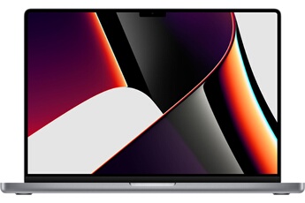MacBook Pro 16' 1 To SSD 32 Go RAM Puce M1 MAX CPU 10 cours GPU 32 cours Gris Sidéral Fin 2021 Bon état Apple reconditionné disponible sur Darty
