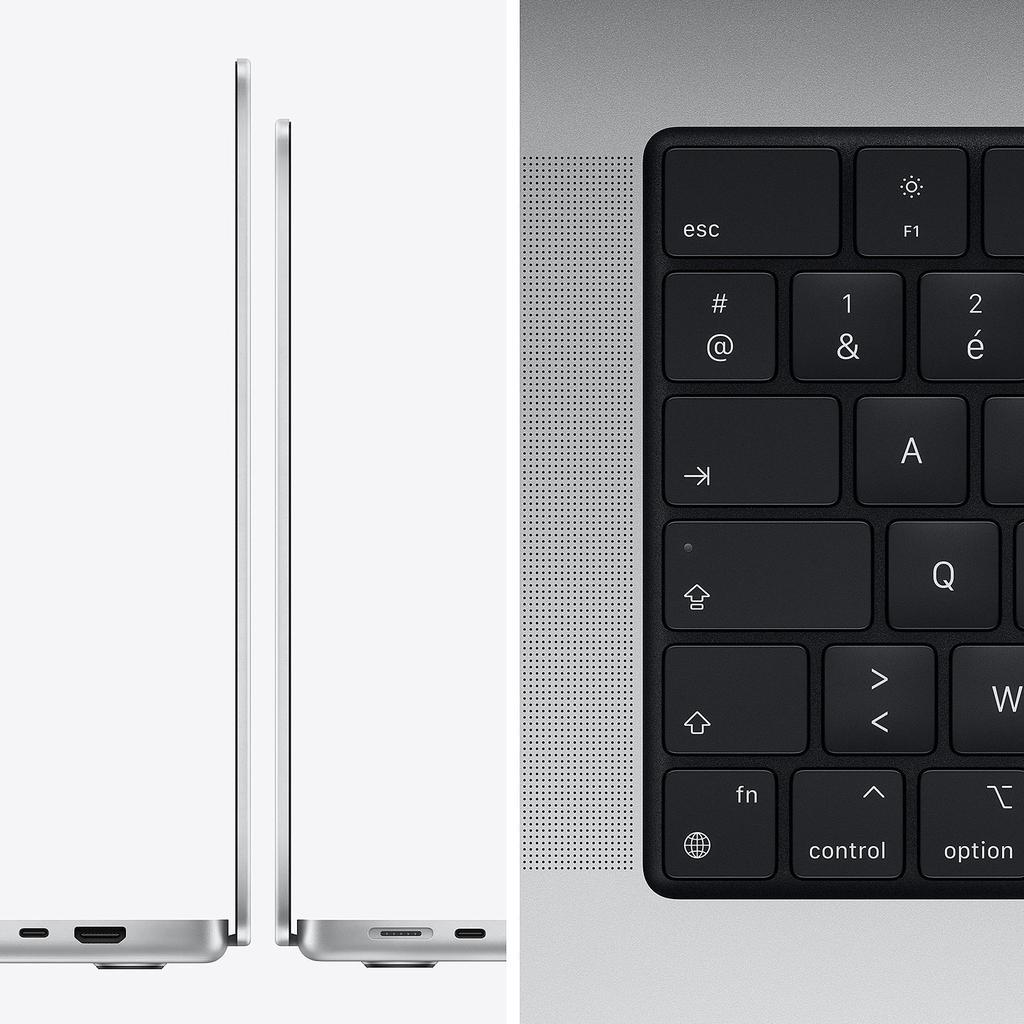 Voir photo 4 de MacBook Pro 16"" (2021) - Apple M1 Max avec CPU 10 cœurs et GPU 32 cœurs - 32Go RAM - SSD 2000Go - Écran standard - QWERTY - Espagnol | Dero MacBook Pro 16"" (2021) - Apple M1 Max avec CPU 10 cœurs et GPU 32 cœurs - 32Go RAM - SSD 2000Go - Écran standard - QWERTY - Espagnol Reconditionné Apple reconditionné photo 4 | Dero