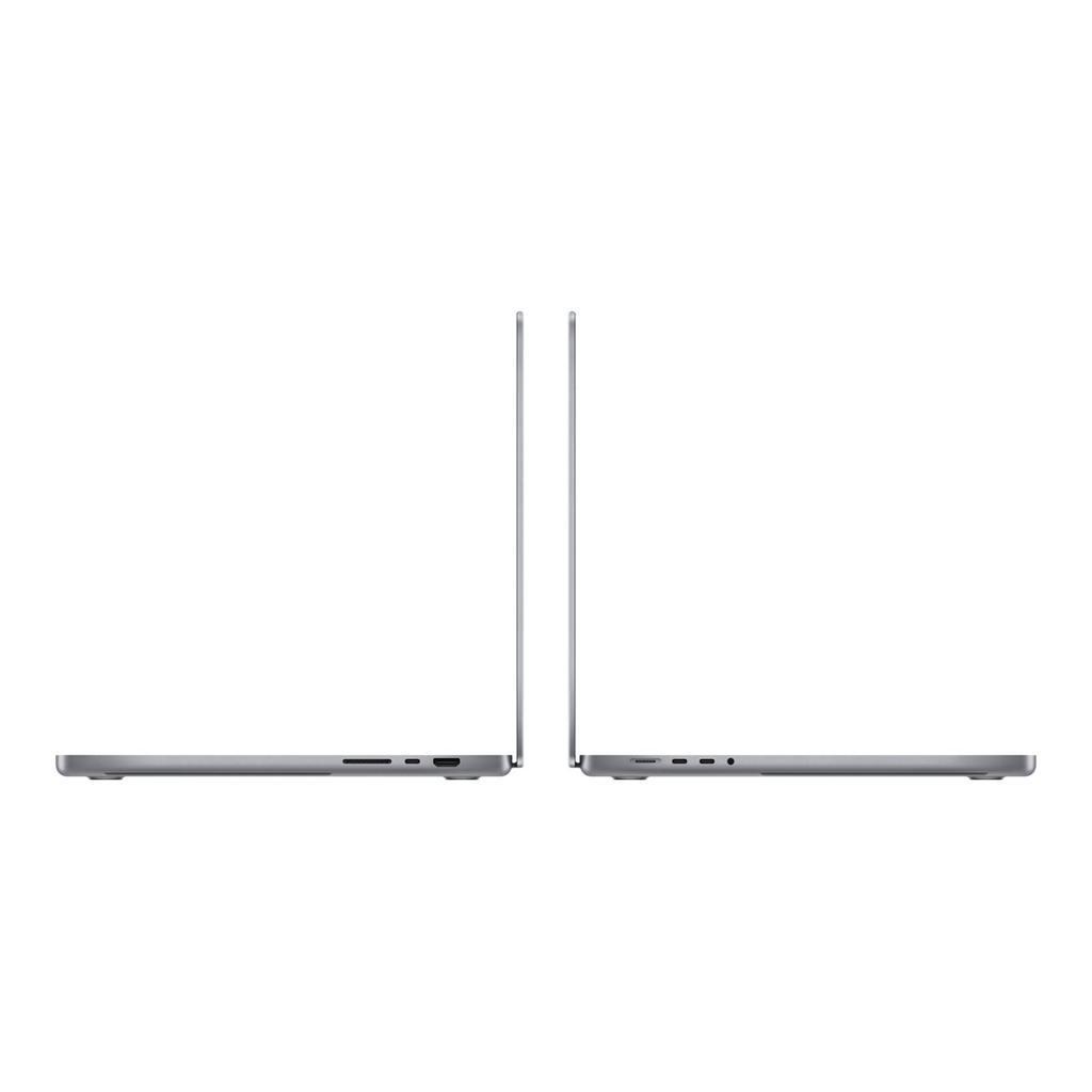 Voir photo 4 de MacBook Pro 16"" (2023) - Apple M2 Max avec CPU 12 cœurs et GPU 30 cœurs - 64Go RAM - SSD 1000Go - Écran standard - QWERTY - Finnois | Dero MacBook Pro 16"" (2023) - Apple M2 Max avec CPU 12 cœurs et GPU 30 cœurs - 64Go RAM - SSD 1000Go - Écran standard - QWERTY - Finnois Reconditionné Apple reconditionné photo 4 | Dero