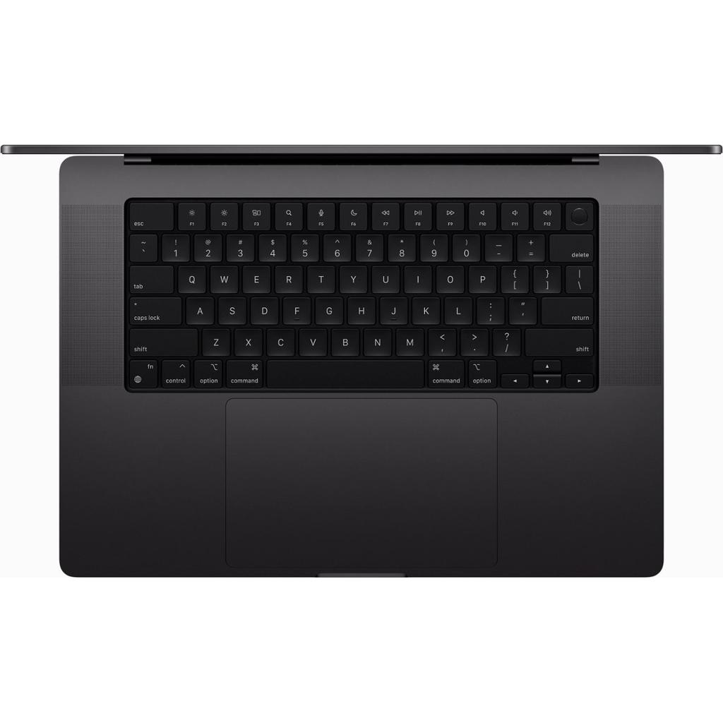 Voir photo 2 de MacBook Pro 16"" (2023) - Apple M3 Max avec CPU 16 cœurs et GPU 40 cœurs - 64Go RAM - SSD 2000Go - Écran standard - QWERTZ - Allemand | Dero MacBook Pro 16"" (2023) - Apple M3 Max avec CPU 16 cœurs et GPU 40 cœurs - 64Go RAM - SSD 2000Go - Écran standard - QWERTZ - Allemand Reconditionné Apple reconditionné photo 2 | Dero