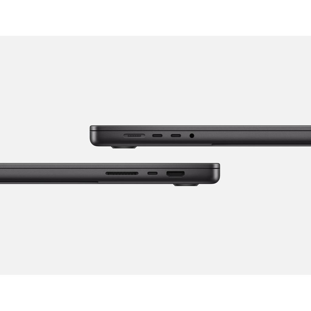 Voir photo 4 de MacBook Pro 16"" (2023) - Apple M3 Max avec CPU 16 cœurs et GPU 40 cœurs - 64Go RAM - SSD 2000Go - Écran standard - QWERTZ - Allemand | Dero MacBook Pro 16"" (2023) - Apple M3 Max avec CPU 16 cœurs et GPU 40 cœurs - 64Go RAM - SSD 2000Go - Écran standard - QWERTZ - Allemand Reconditionné Apple reconditionné photo 4 | Dero