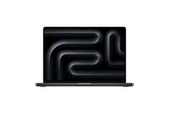 MacBook Pro 16" 512Go SSD 18Go RAM Puce M3 Pro CPU 12 coeurs GPU 18 coeurs Noir sideral Nouveau État correct reconditionné disponible sur Darty