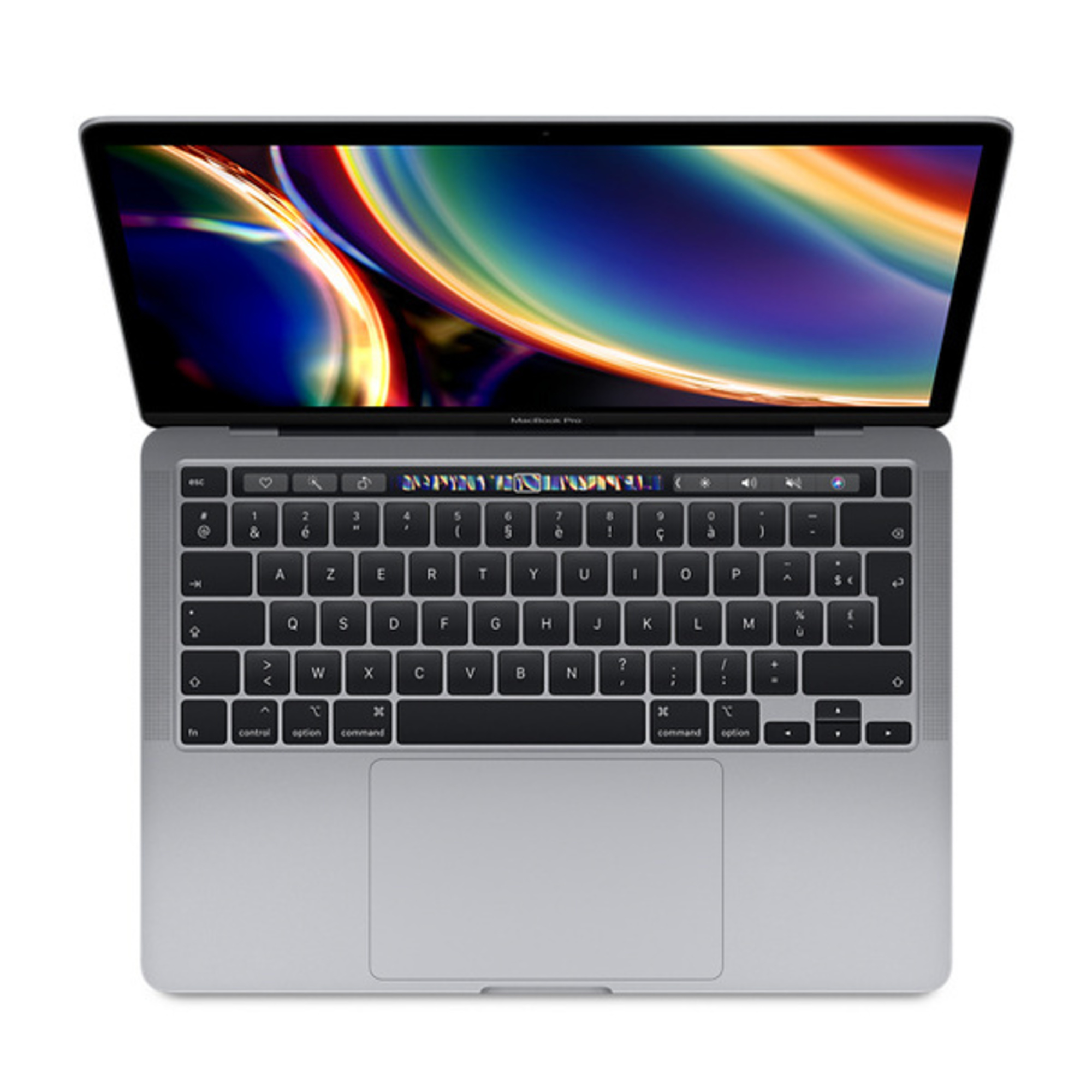 MacBook Pro Core i5 (2020) 13', 256 Go 4 cœurs 16 Go Iris Plus Graphics 645, Gris sidéral - AZERTY - Très bon état Très bon état reconditionné disponible sur Pixmania
