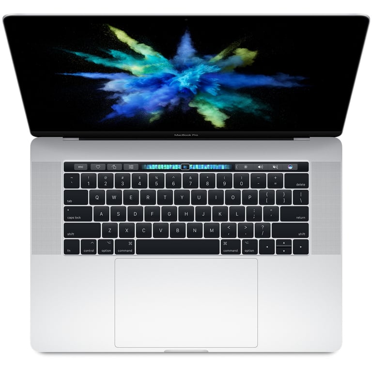 MacBook Pro Core i7 (2017) 15', 512 Go 4 cœurs 16 Go Radeon Pro 560, Argent - QWERTY - Italien - Très bon état Très bon état Apple reconditionné disponible sur Pixmania