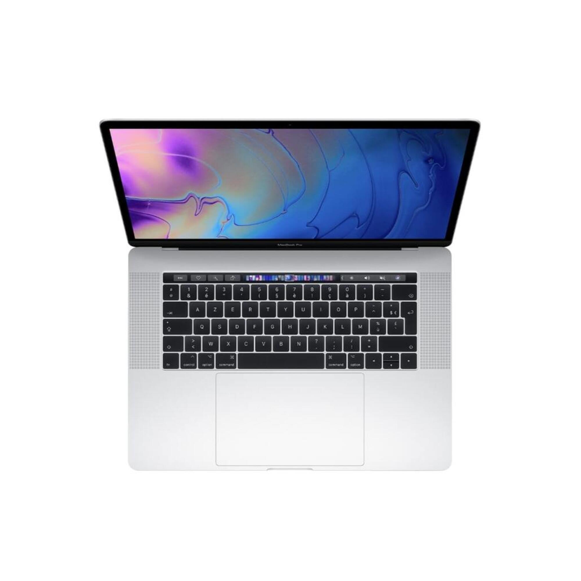 MacBook Pro Core i9 (2019) 15', 1 To 8 cœurs 16 Go Radeon Pro 560X, Argent - QWERTY Espagnol - Excellent état Parfait état Apple reconditionné disponible sur Pixmania