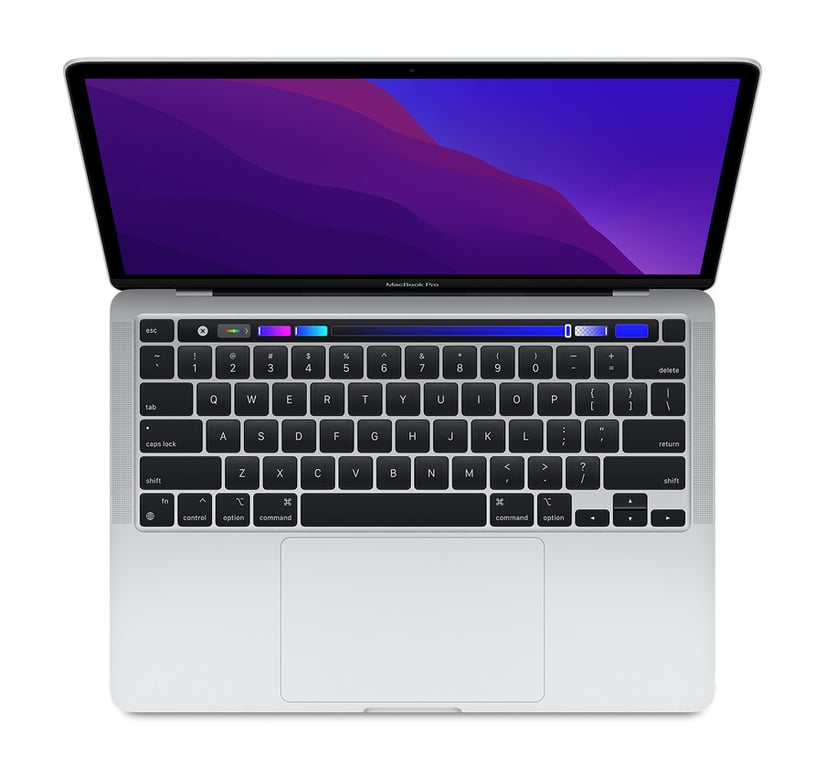 MacBook Pro M1 (2020) 13', 256 Go 8 cœurs 8 Go Apple GPU 8, Argent - QWERTY - Italien - Très bon état Très bon état Apple reconditionné disponible sur Pixmania