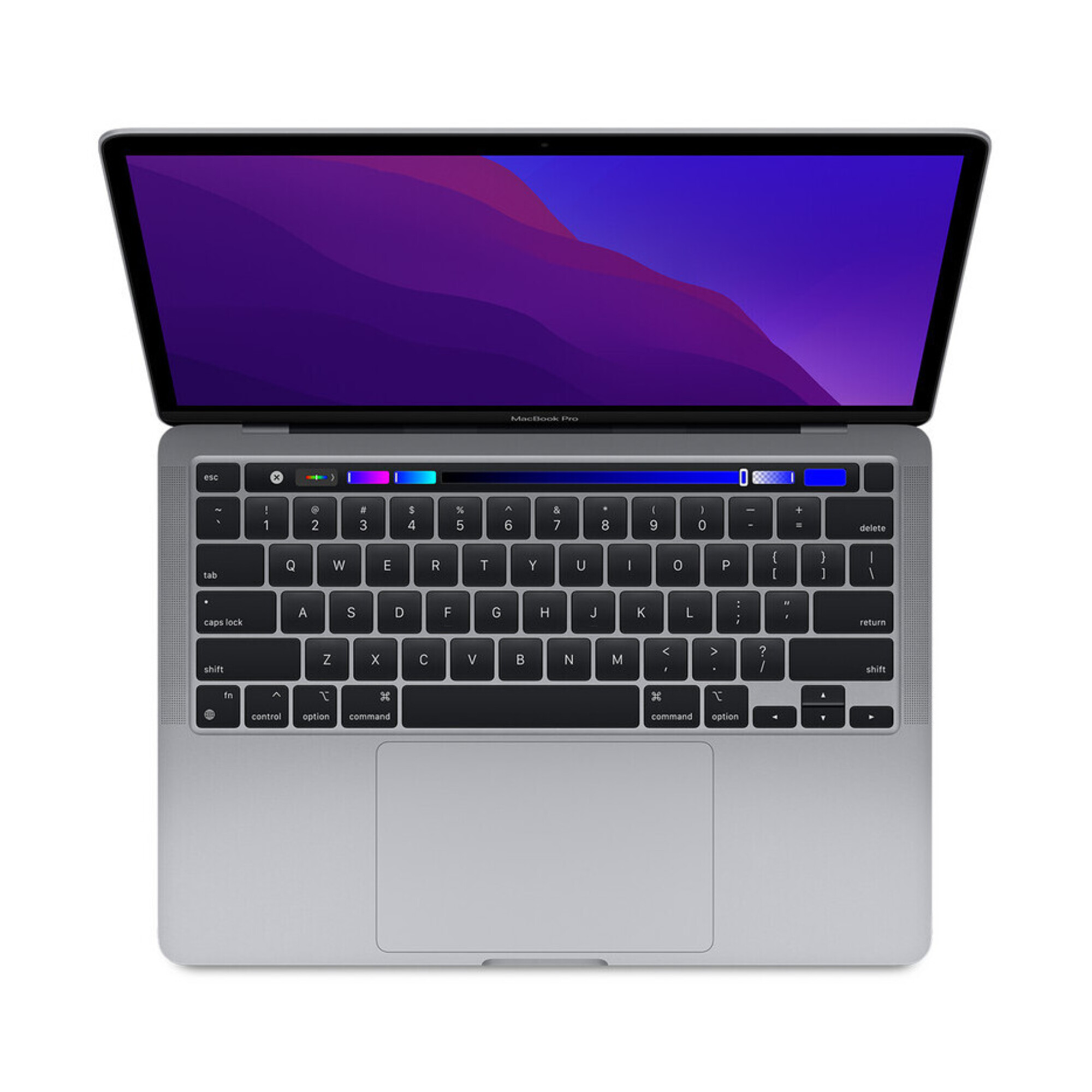 MacBook Pro M1 (2020) 13.3', 3.2 GHz 512 Go 16 Go Apple GPU 8, Gris sidéral - AZERTY - Bon état Bon état Apple reconditionné disponible sur Pixmania