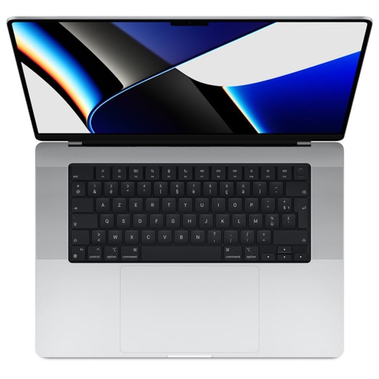MacBook Pro M1 Max (2021) 16', 2 To 10 cœurs 32 Go Apple GPU 32, Argent - QWERTY - Italien - Très bon état Très bon état Apple reconditionné disponible sur Pixmania