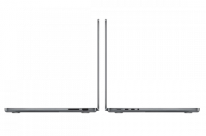 MacBook Pro M3 (2023) 14', 512 Go 8 cœurs 16 Go Apple GPU 10, Gris sidéral - QWERTY Espagnol - Excellent état Parfait état Apple reconditionné photo 2 | Dero