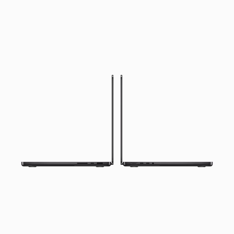 MacBook Pro M3 Pro (2023) 14.2', 1 To 18 Go  Apple GPU 18, Noir sidéral - AZERTY - Bon état Bon état Apple reconditionné photo 2 | Dero