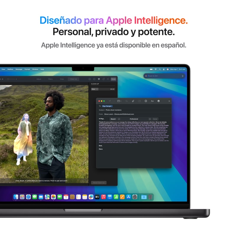 MacBook Pro M4 (2024) 16', 1 To 16 cœurs 48 Go Apple GPU 40, Argent - QWERTY Espagnol - Excellent état Parfait état Apple reconditionné photo 3 | Dero