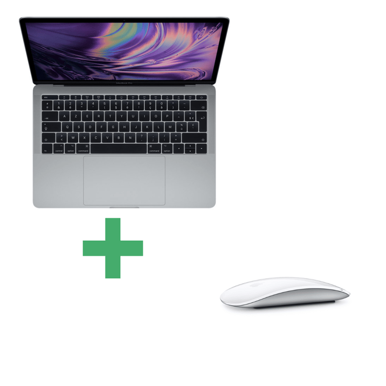 MacBook Pro Retina i5 (2017) 13,3 , 2,3 Ghz 128 Go SSD 8 Go Intel Iris Plus Graphics 640, Gris Sidéral - AZERTY FR - Magic Mouse 2 Blanche Incluse - Bon état Bon état Apple reconditionné disponible sur Pixmania