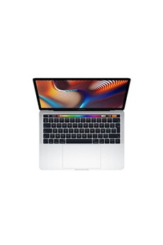 MacBook Pro Touch Bar 13 i5 2,3 Ghz 8 Go RAM 512 Go SSD Argent 2018 - Reconditionné État correct Apple reconditionné disponible sur Darty