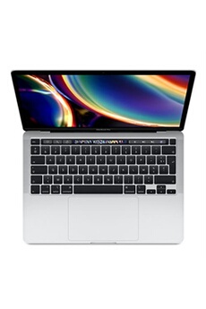 MacBook Pro Touch Bar 13 i5 2 Ghz 16 Go RAM 1 To SSD Argent 2020 - Reconditionné Bon état Apple reconditionné disponible sur Darty