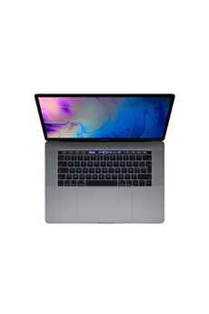 MacBook Pro Touch Bar 15 i7 2,6 Ghz 16 Go RAM 512 Go SSD Gris Sidéral 2016 - Reconditionné État correct reconditionné disponible sur Darty