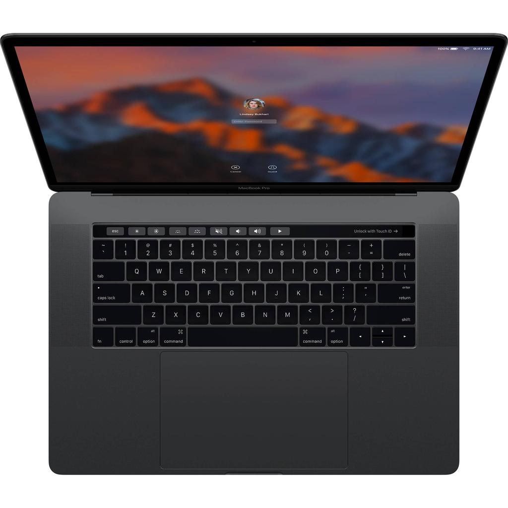 Voir photo 4 de MacBook Pro Touch Bar 15"" Retina (2016) - Core i7 2.6 GHz 256 SSD - 16 Go QWERTY - Anglais | Dero MacBook Pro Touch Bar 15"" Retina (2016) - Core i7 2.6 GHz 256 SSD - 16 Go QWERTY - Anglais Reconditionné Apple reconditionné photo 4 | Dero