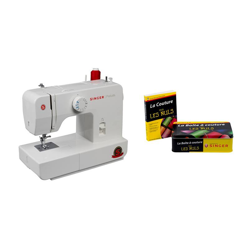 Mach. À Coudre Singer Prelude + Boîte À Couture ''pour Les Nuls'' Bon état - 159,98 € Mach. À Coudre Singer Prelude + Boîte À Couture ''pour Les Nuls'' Bon état reconditionné disponible sur Electro Depot