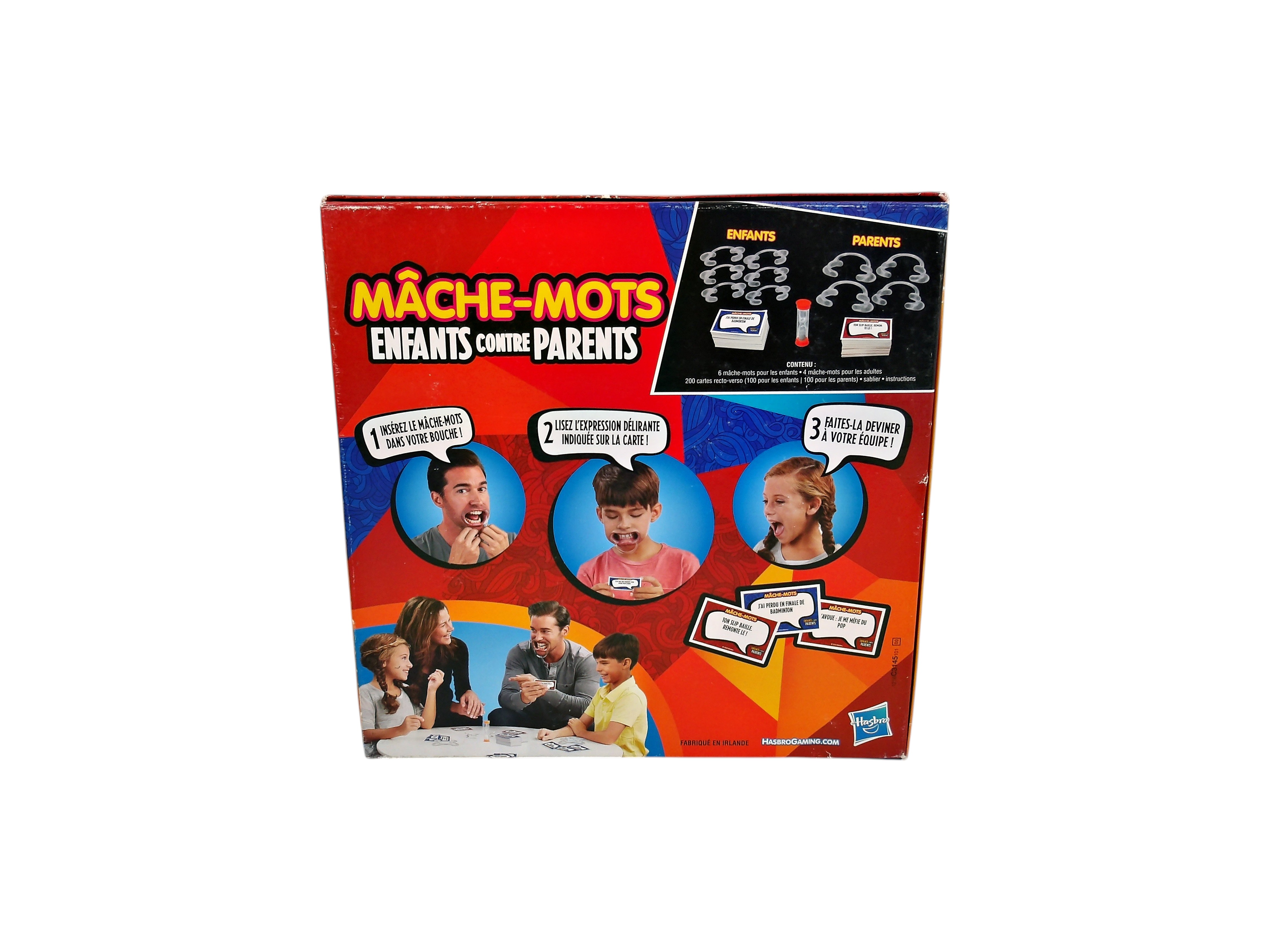 Voir photo 2 de Mâche mots enfants contre parents - Édition 2016 Mâche mots enfants contre parents - Édition 2016 Parfait état reconditionné photo 2