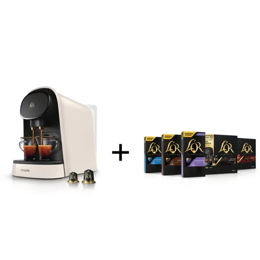 Machine à café à capsules Philips LM8012/05 L'Or Barista Blanc Satiné + 50 capsules Bon état reconditionné disponible sur Rakuten