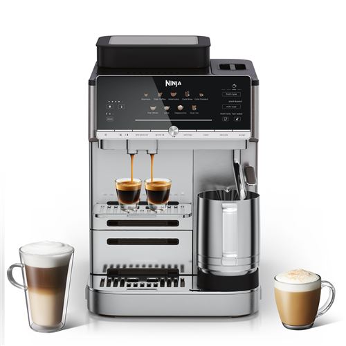 Machine à café à grain Ninja AutoBarista AE1001 1650 W Inox État correct Ninja reconditionné disponible sur Fnac