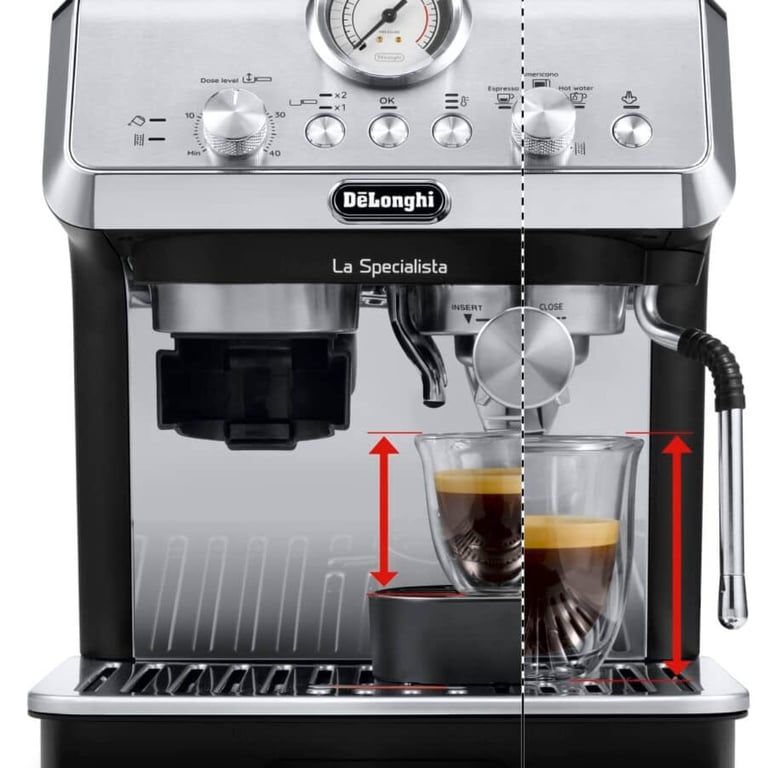 Machine à café à grains De Longhi La Specialista Arte EC9155.M en acier inoxydable - Très bon état Très bon état De'Longhi reconditionné photo 3 | Dero