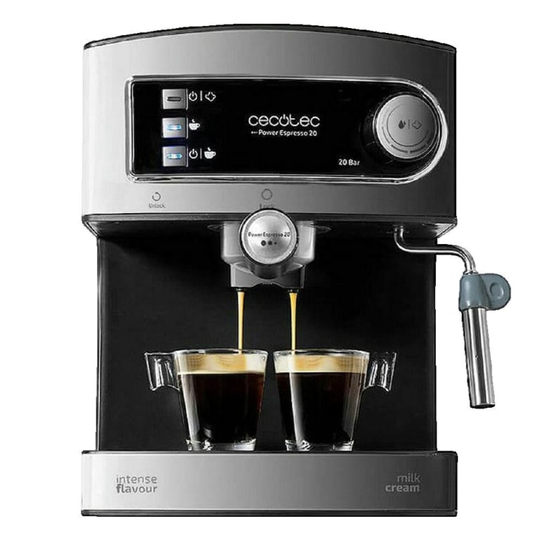 Machine à café automatique Cecotec 01503 Machine à expresso manuelle 1,5 L Noir - Bon état Bon état Cecotec reconditionné disponible sur Pixmania | Dero