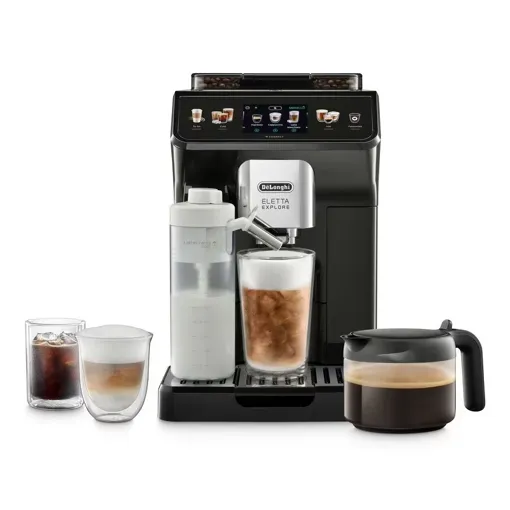 Machine à café automatique DeLonghi Eletta Explore ECAM452.67.G Bon état reconditionné disponible sur Rakuten