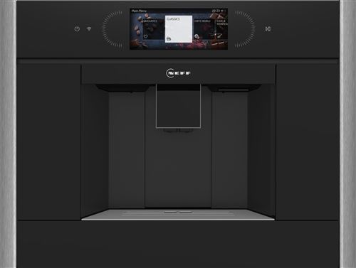 Machine à café encastrable Neff CL4TT11N0 N90 1500 W Noir État correct - 1884,99 € Machine à café encastrable Neff CL4TT11N0 N90 1500 W Noir État correct Neff reconditionné disponible sur Fnac