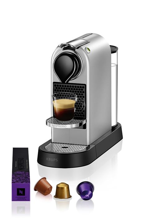 Machine à café Nespresso Krups Citiz 1260 W Argent État correct Krups reconditionné disponible sur Fnac