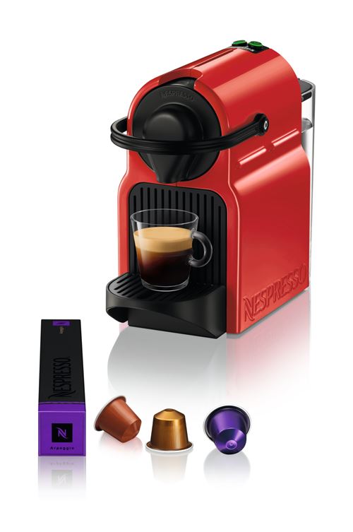 Machine à café Nespresso Krups Inissia 1260 W Rouge État correct reconditionné disponible sur Fnac